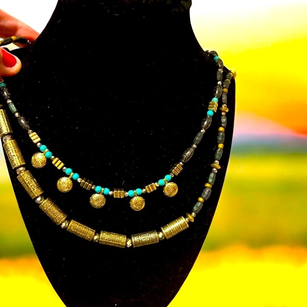 ✨Beautiful Premier Design Colorful Long Necklace